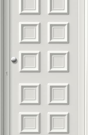 Ανοιγόμενη πόρτα εισόδου αλουμινίου κ1000